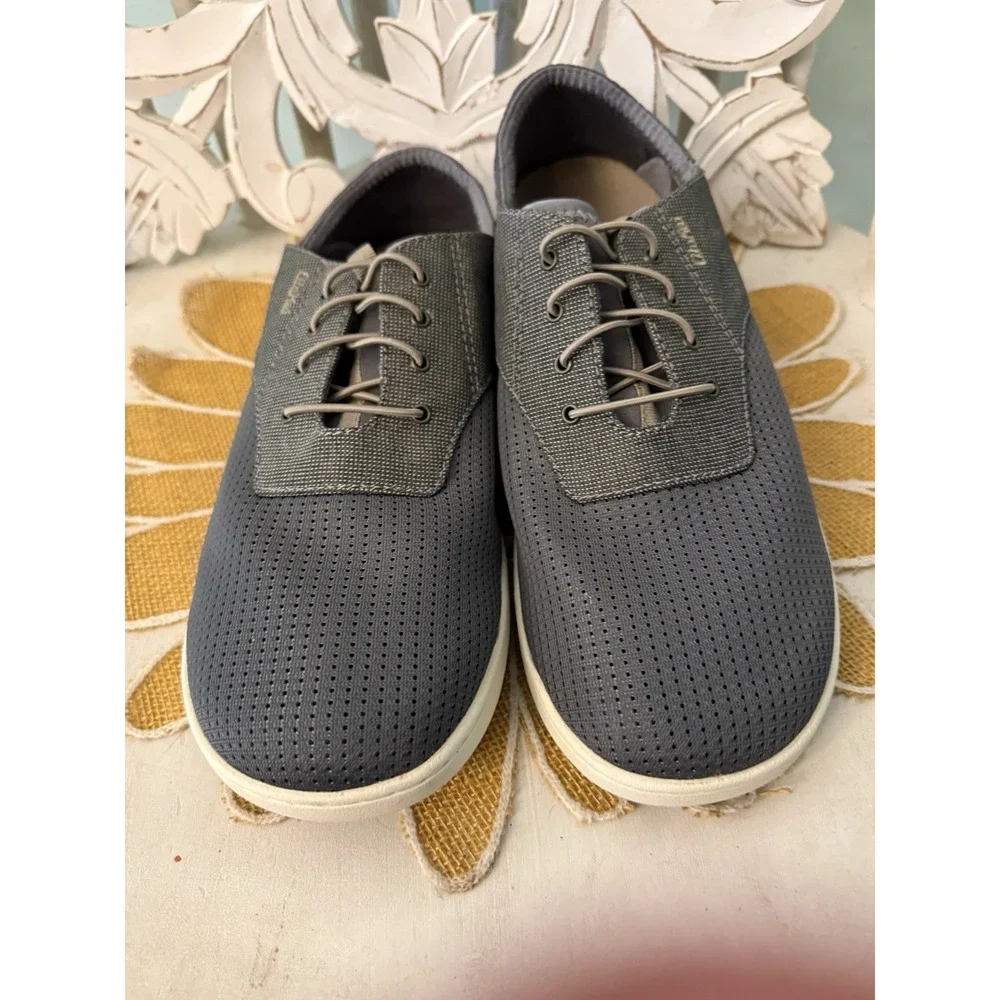 OLUKAI Nohea Moku Charcoal/Clay Casual Shoes Mens Size US 10.5 (new price $120)